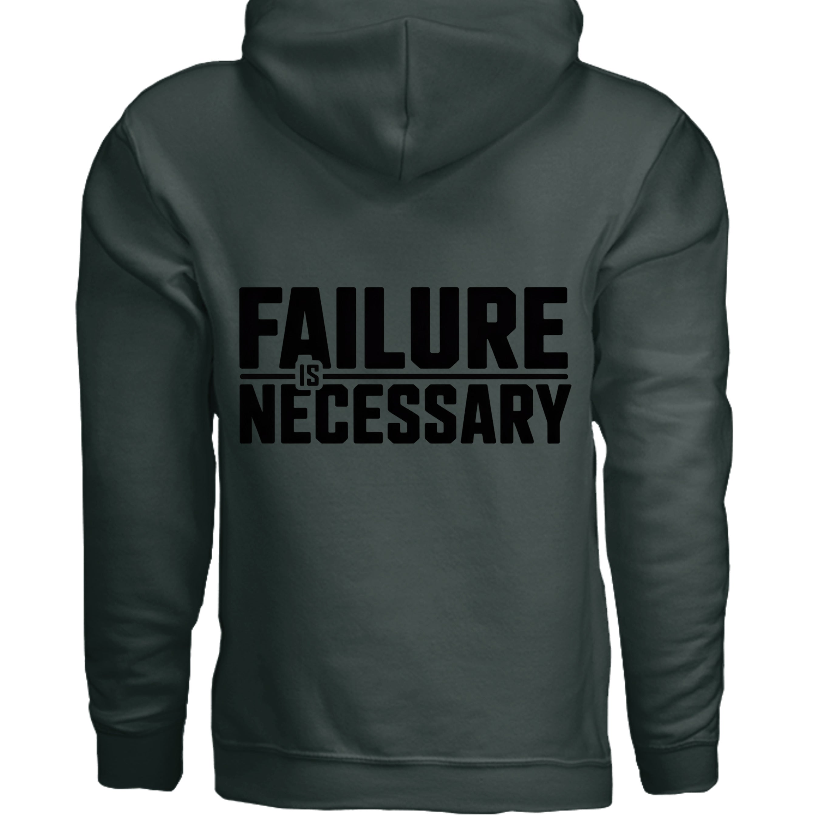 Fan Charcoal Heather - G185 - BACK