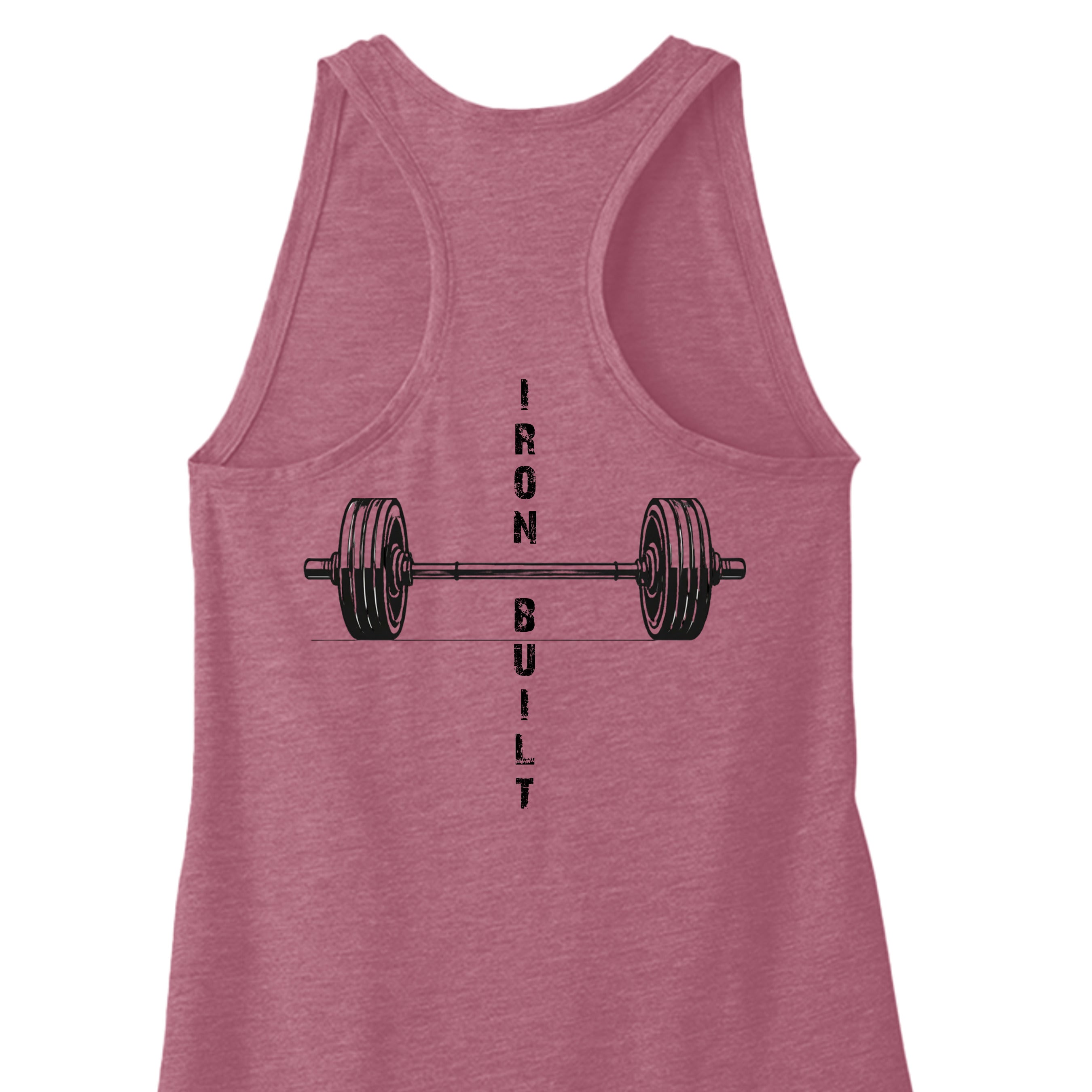 Pink Rasp Hthr - LST402 - BACK