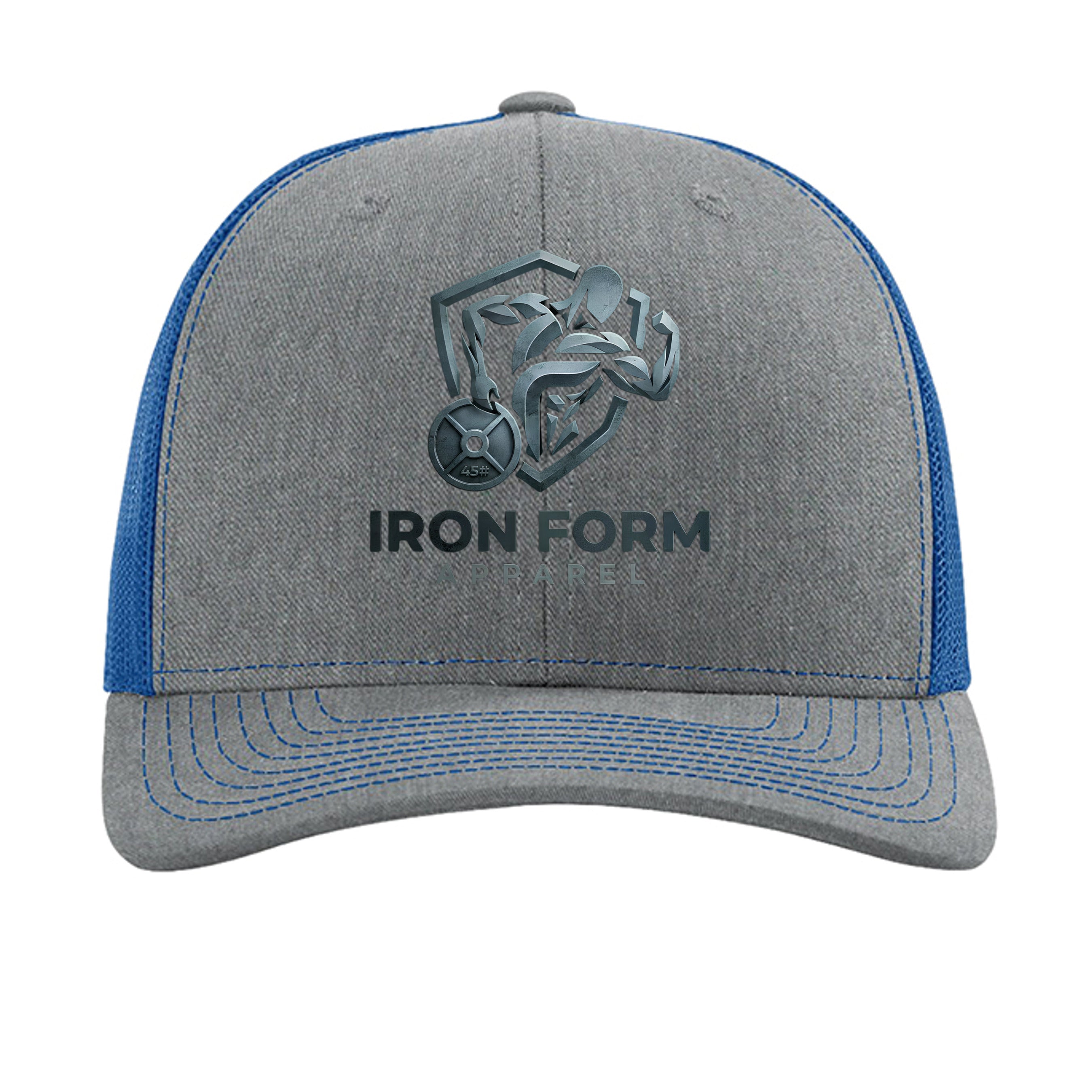 Heather Grey/ Royal - 112 - FRONT