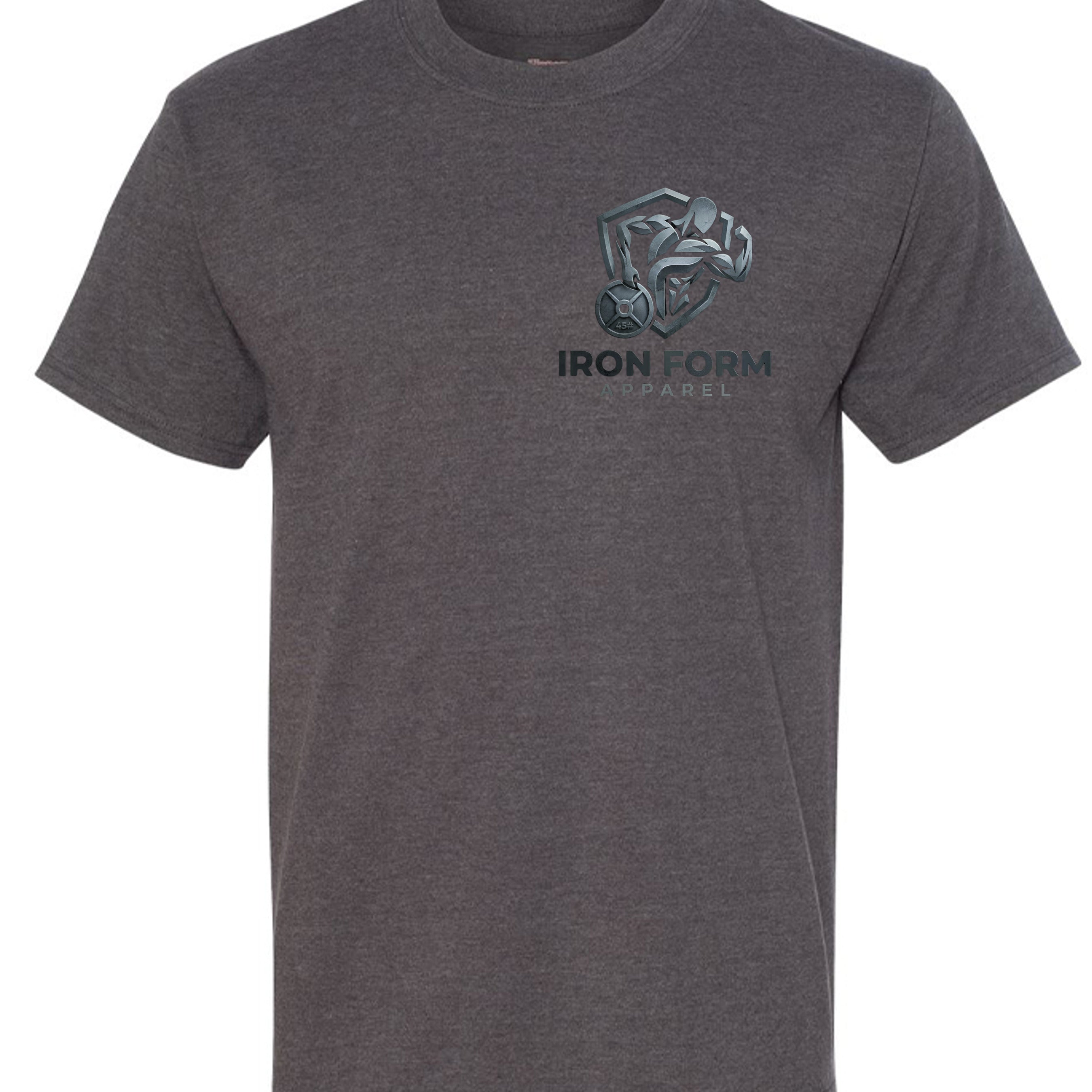 CHARCOAL HEATHER - 518T - FRONT